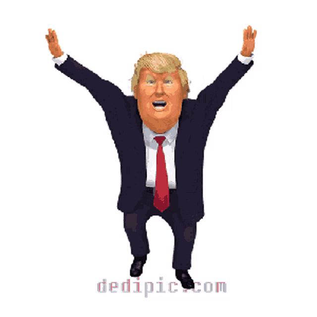 Trump Dancing Left